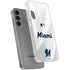 MLB Miami Marlins Home Jersey Galaxy S24 Plus Clear Case